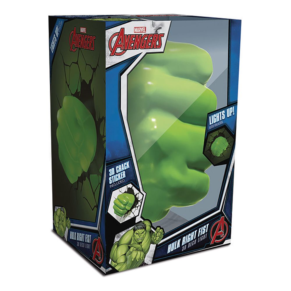 Hulken 3D Vägglampa