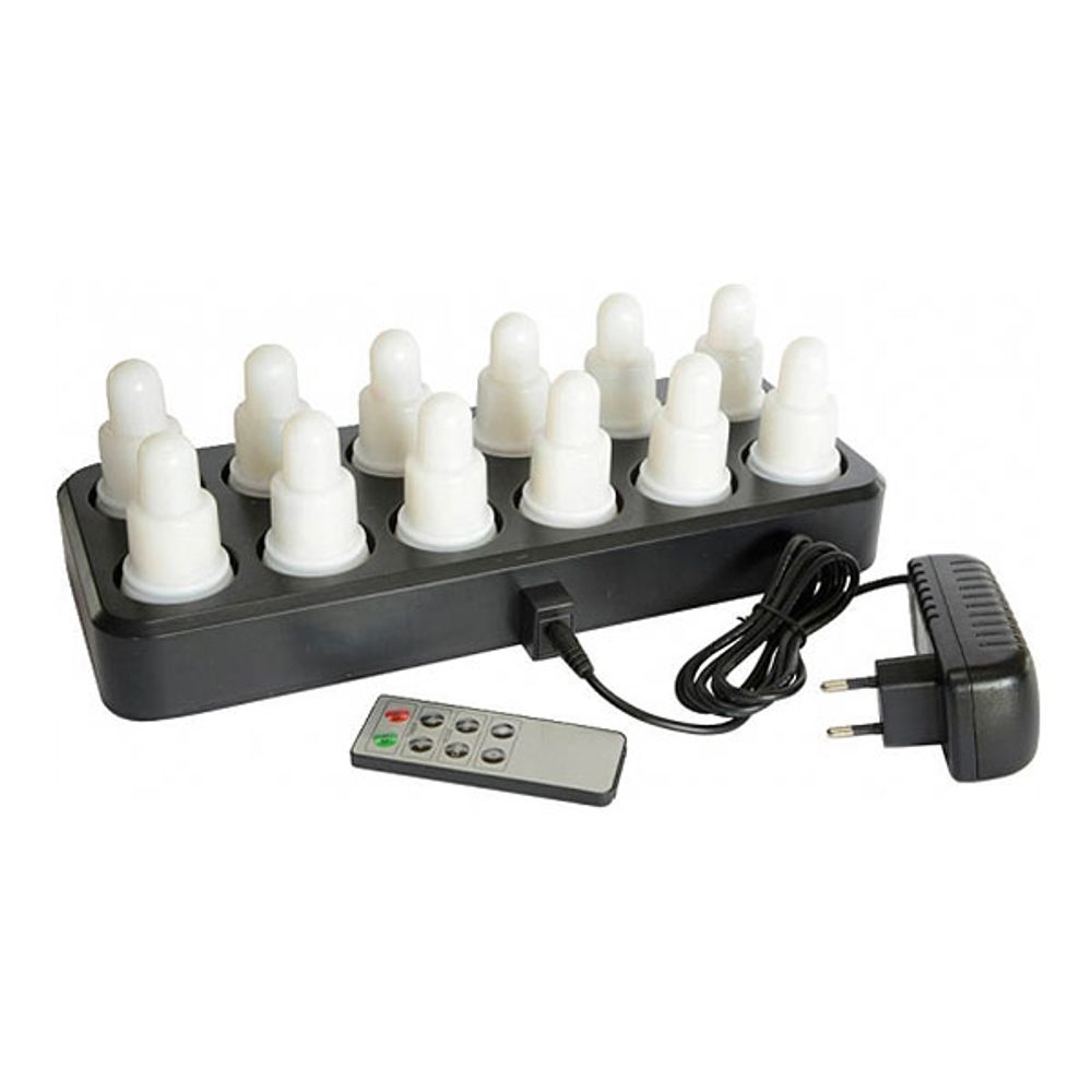 LED-ljus med Laddare