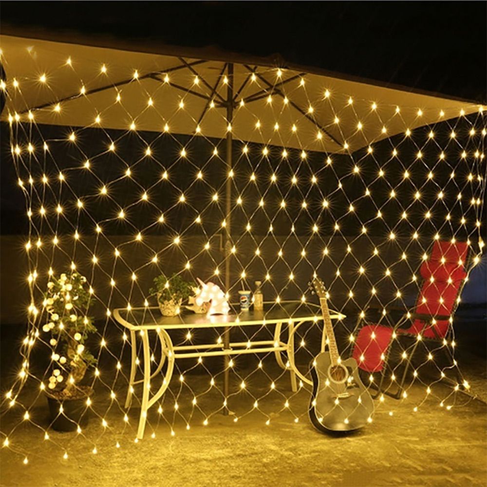 LED Ljusnät Varmvit