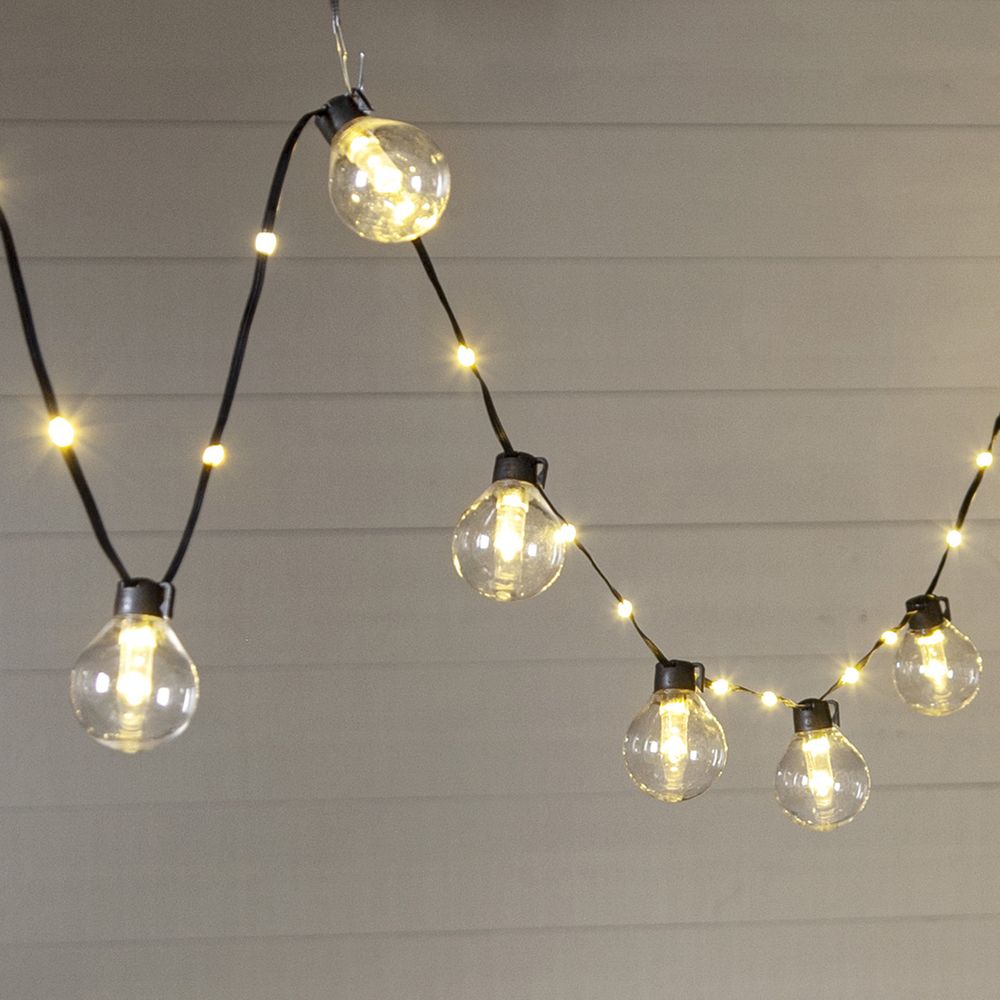 LED-lyskæde Bolla Varmhvid