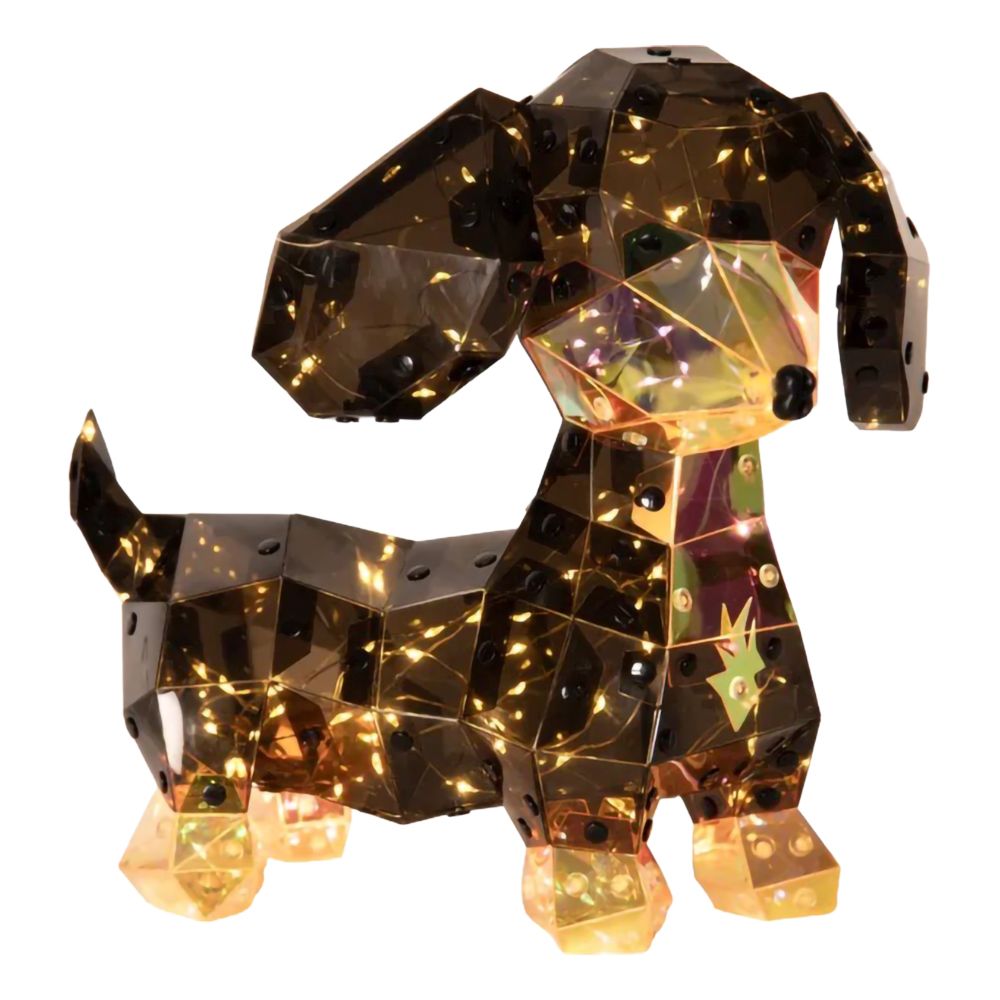 LED Magic Hund Dekorasjon