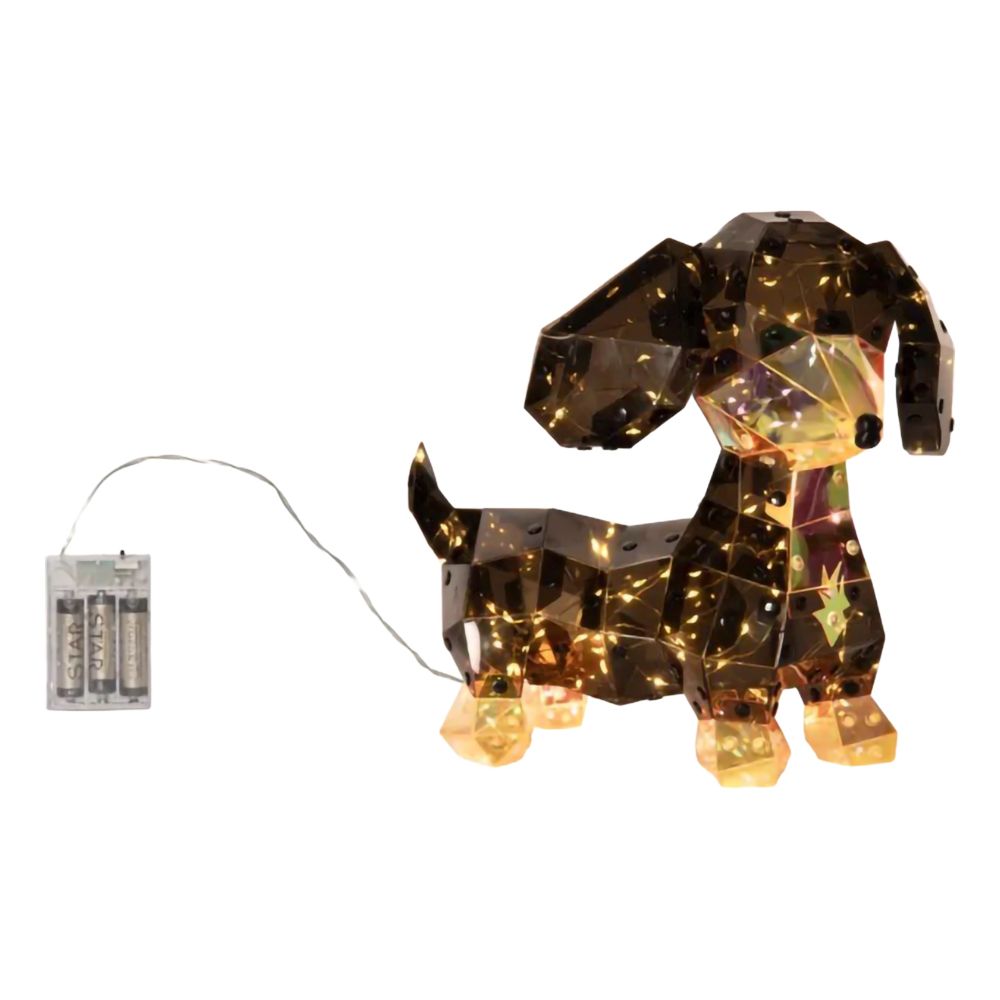 LED Magic Hund Dekorasjon