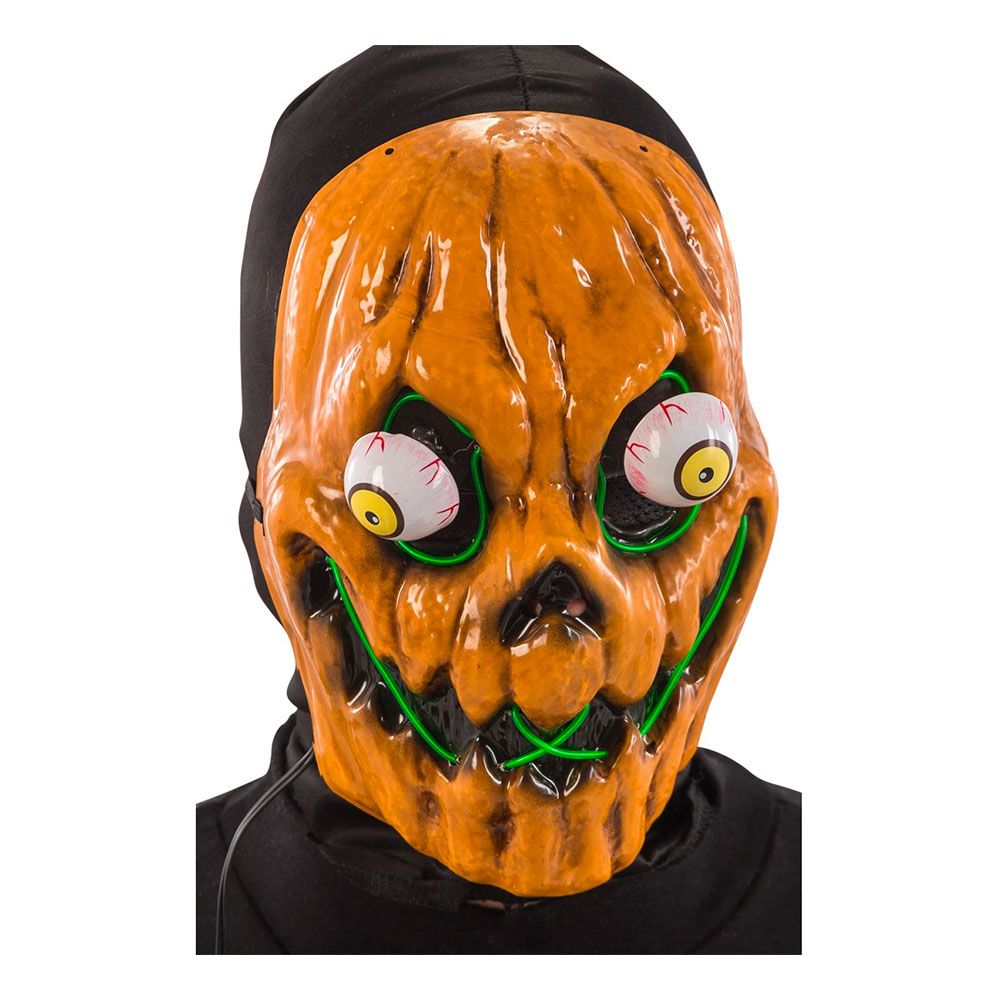 El Wire Maske Skummelt Gresskar