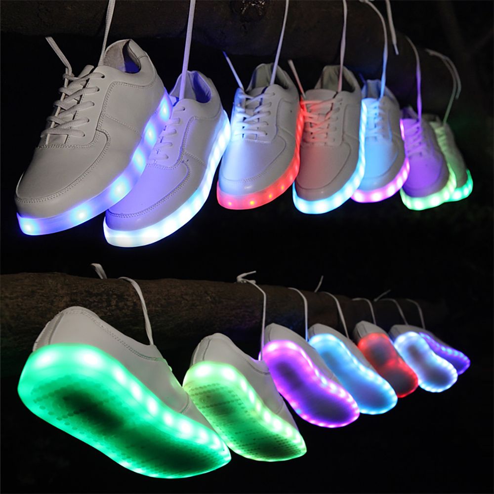 Vita LED Skor