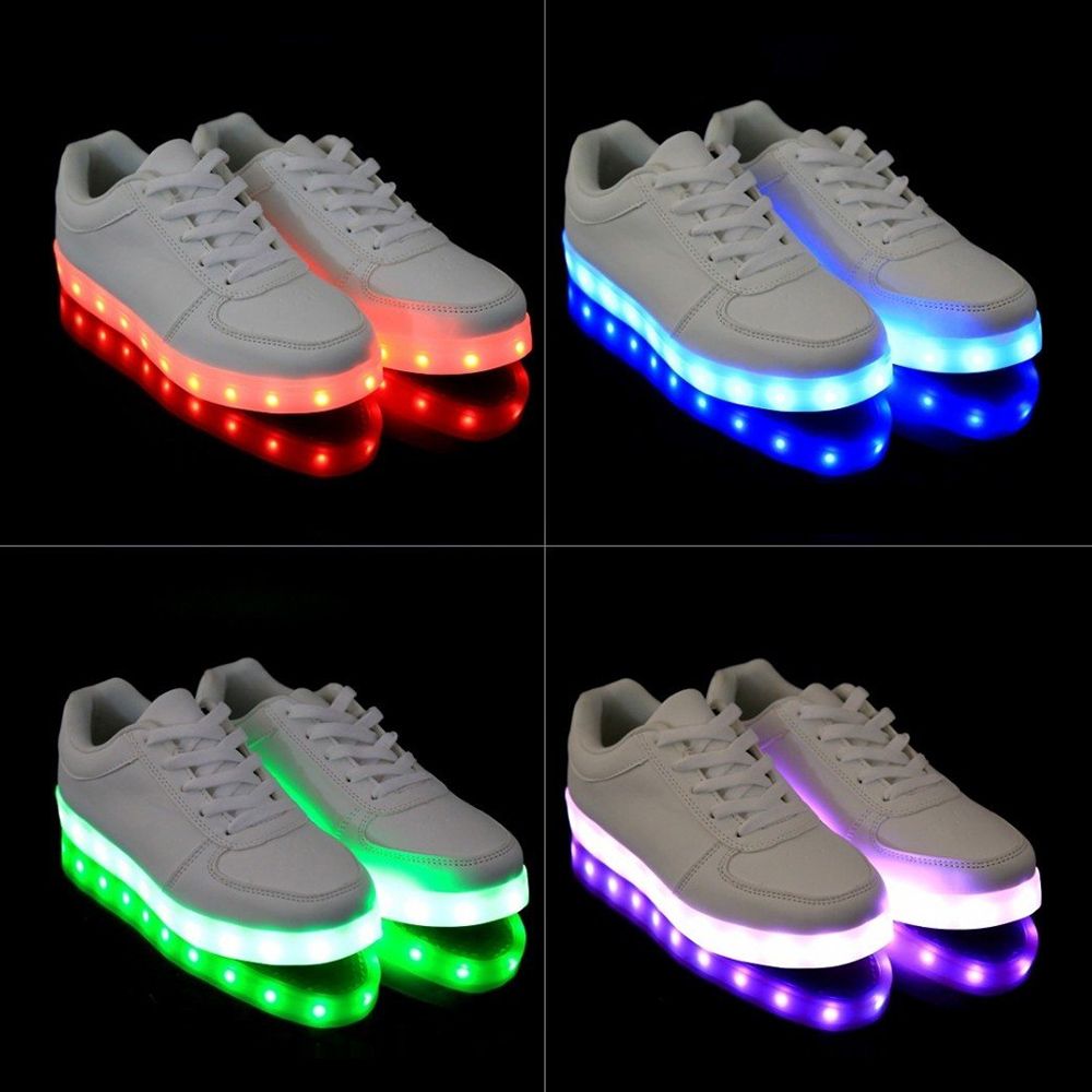 Vita LED Skor