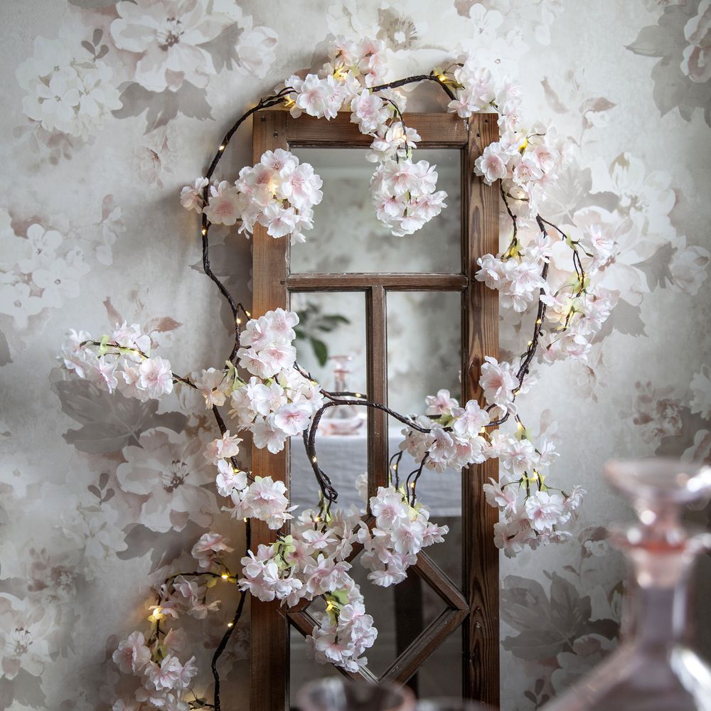 LED Lyskæde Kirsebærblomst
