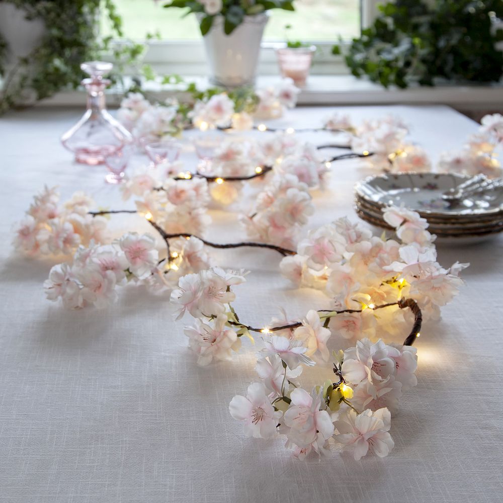 LED Lyskæde Kirsebærblomst
