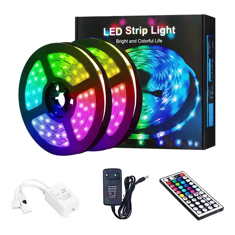 RGB LED Valonauha Kauko-ohjaimella
