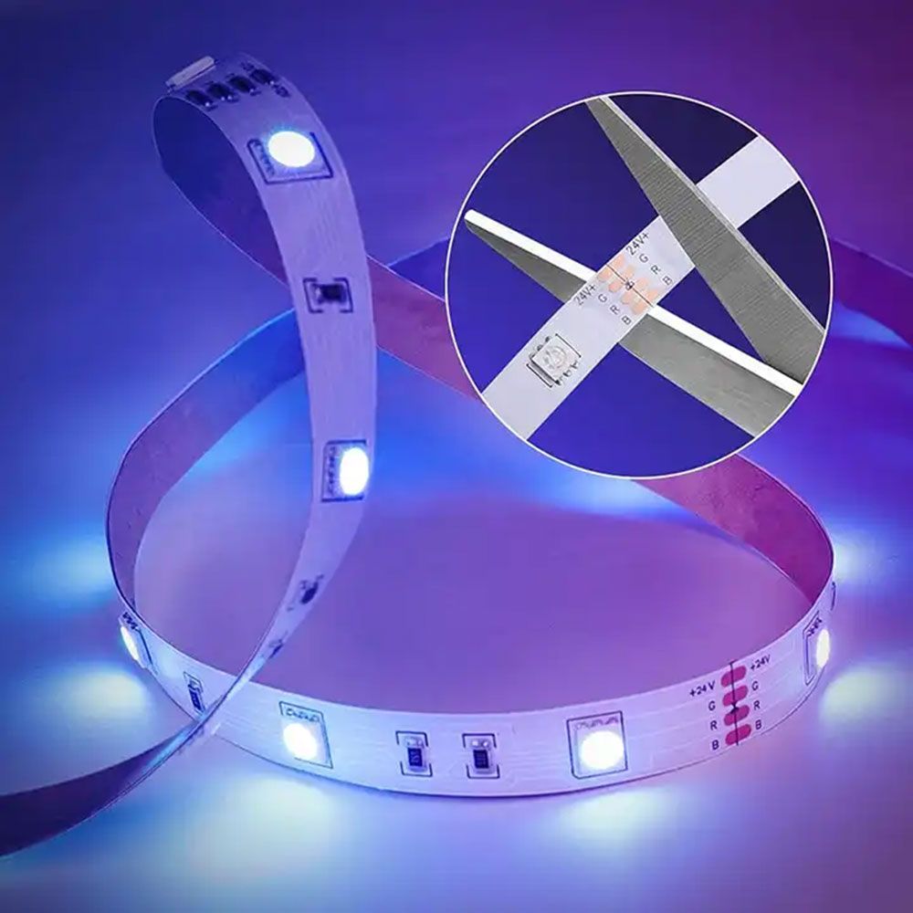RGB LED Valonauha Kauko-ohjaimella