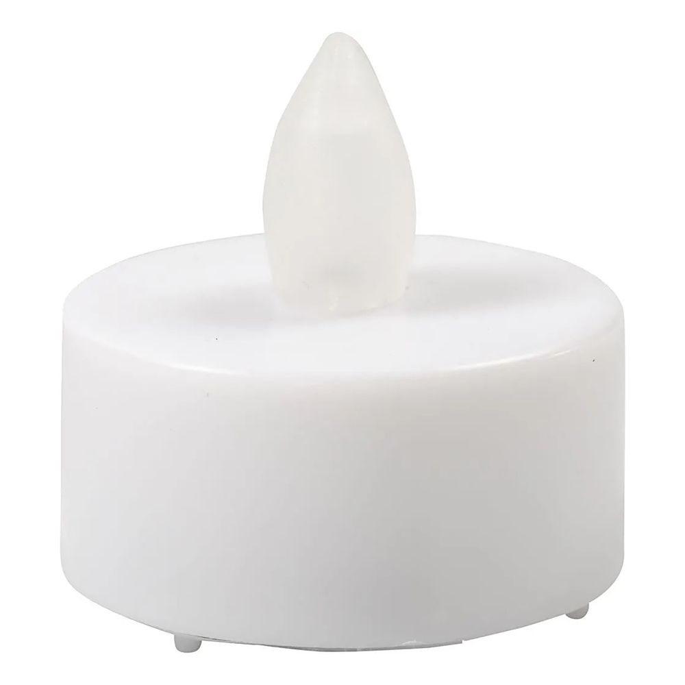 LED Telys Hvit