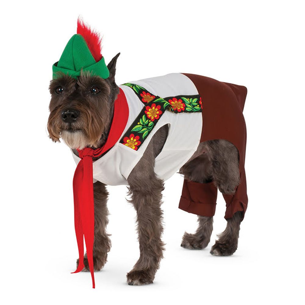 Lederhosen Hund Kostyme