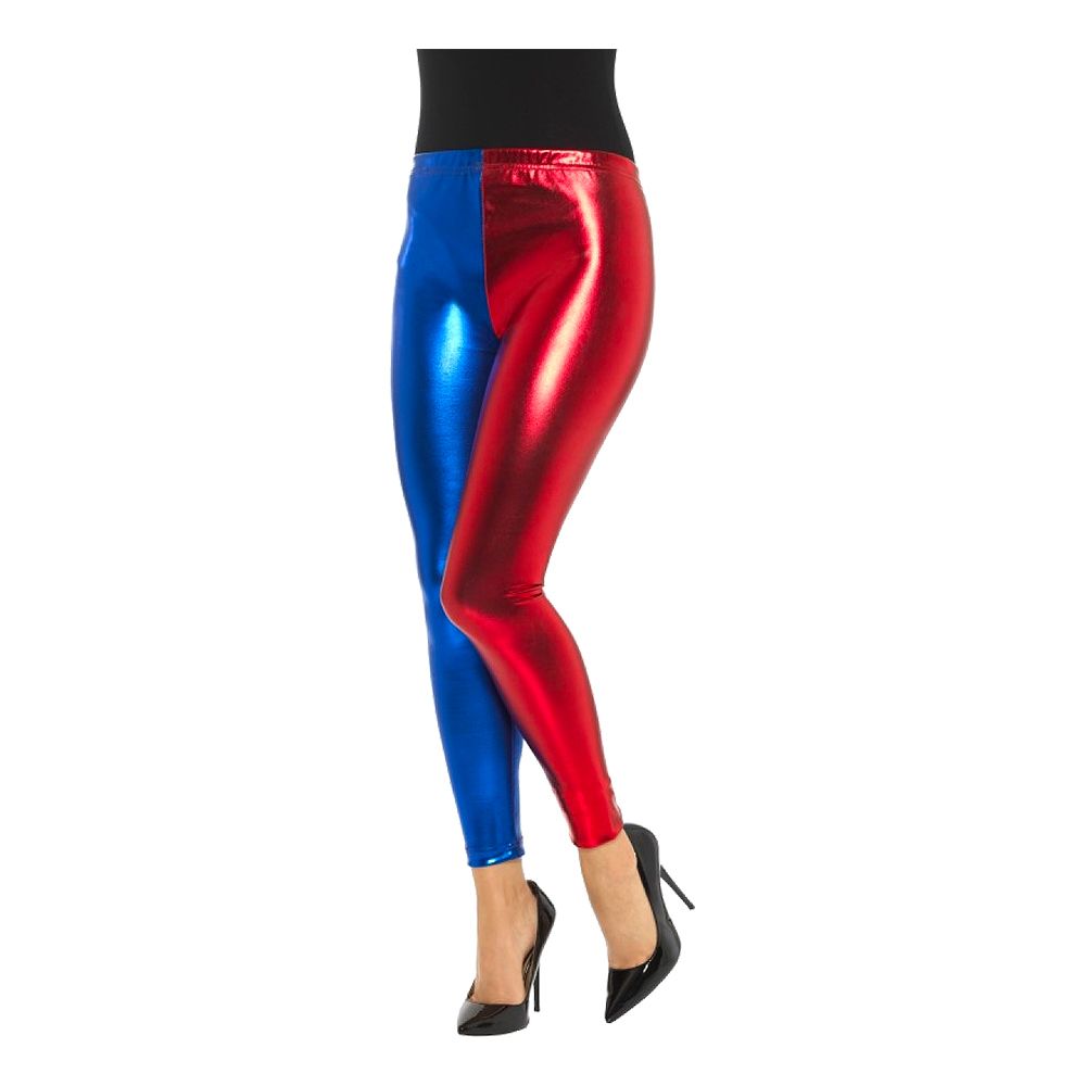 Leggingsit Harlequin Sininen/Punainen Metallic
