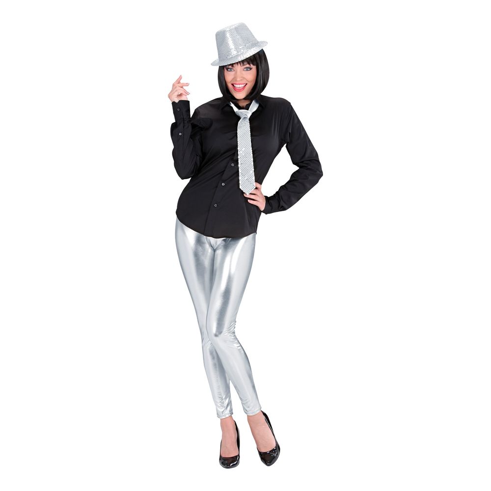 Leggings Sølv