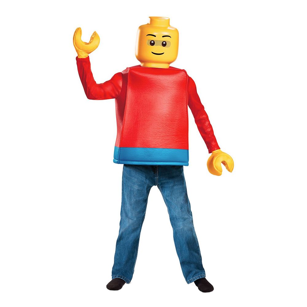 LEGO-mann Barn Kostyme