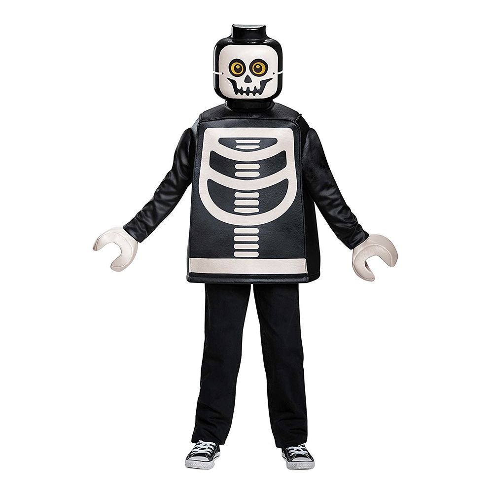 LEGO Skjelett Barn Kostyme