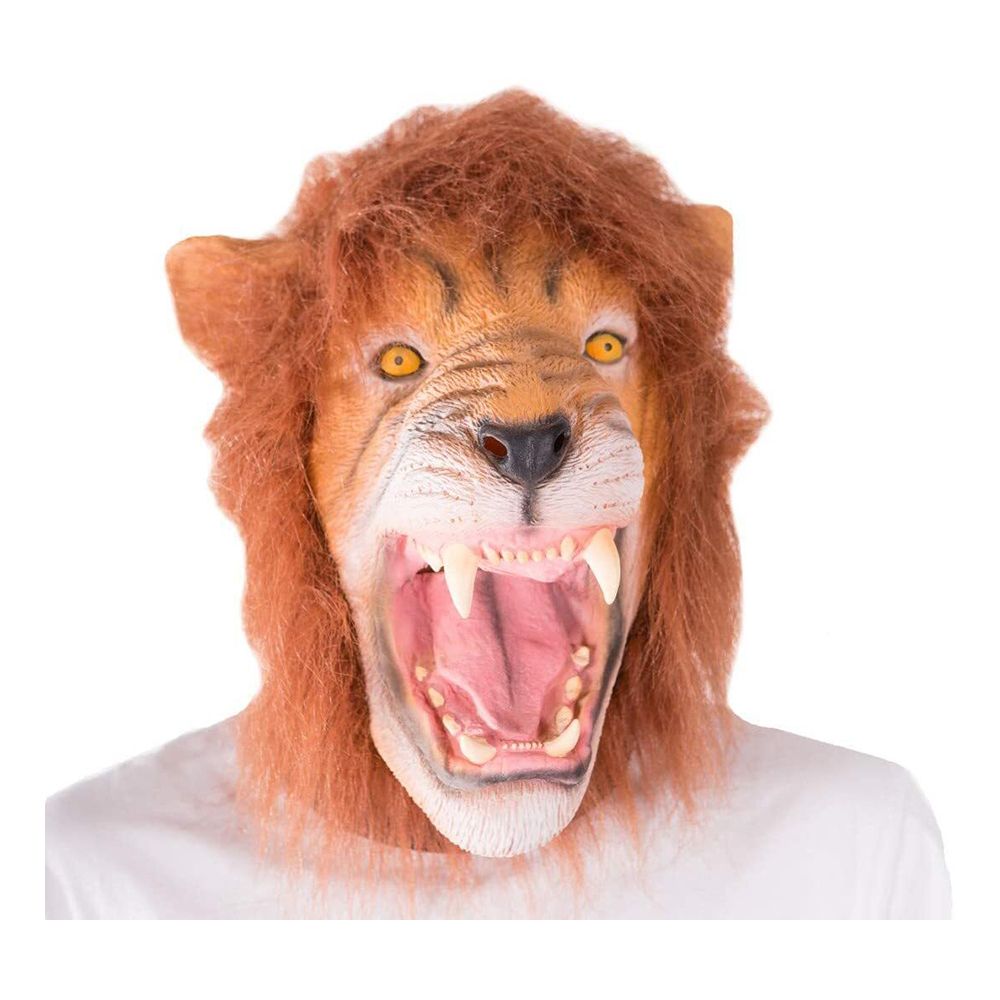 Løve Maske med Hår