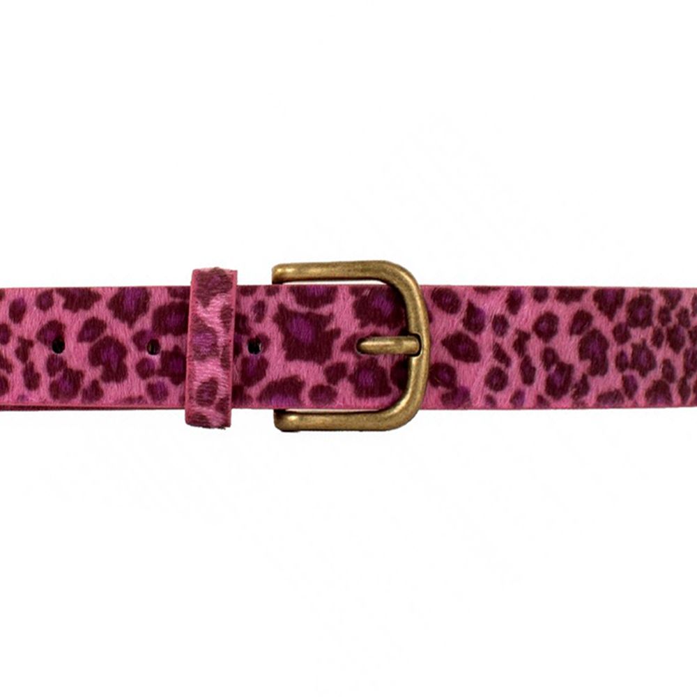 Leopardivyö Vaaleanpunainen