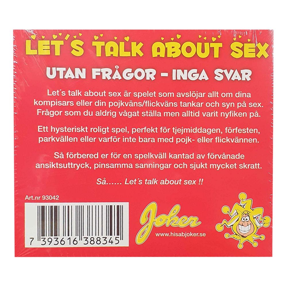 Let's talk about sex Spørrespill