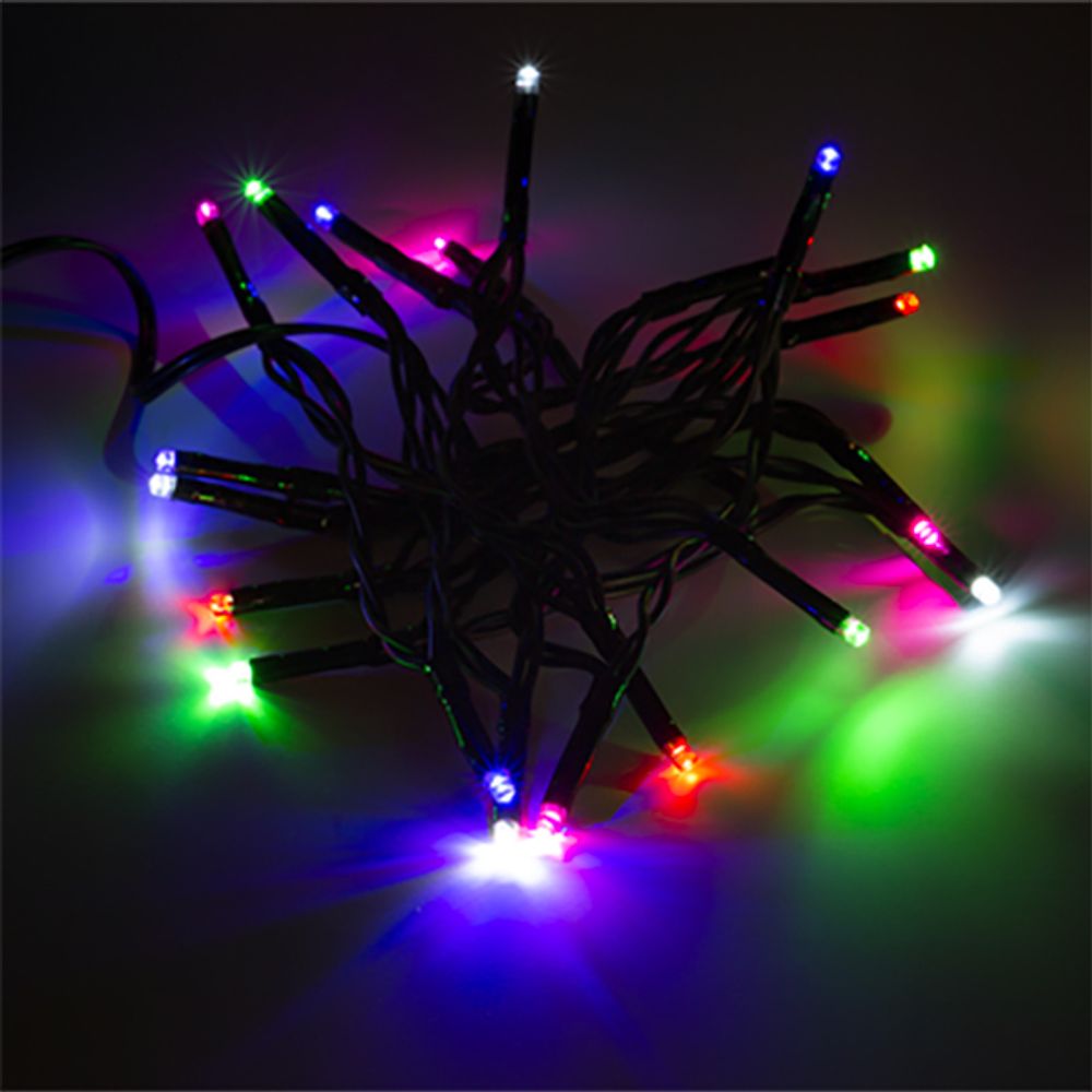 LED Lysslynge Flerfarget Kort