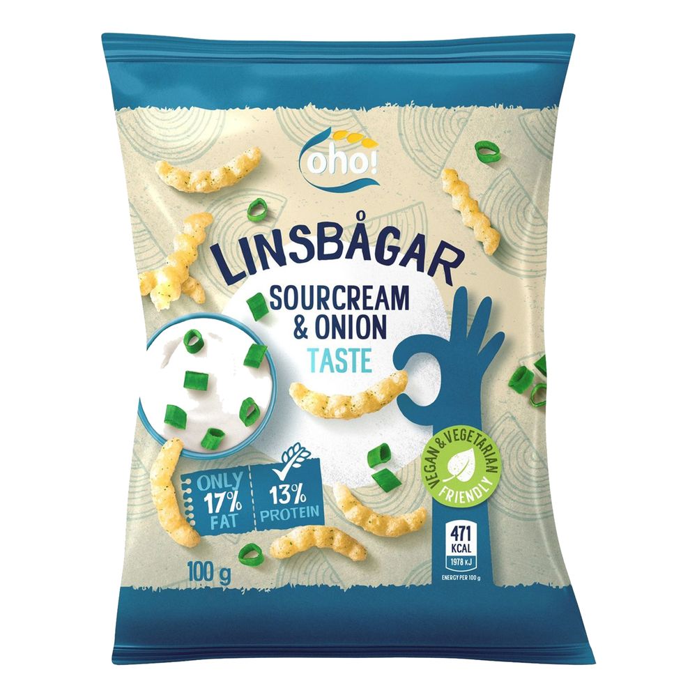 Linsbågar Sourcream & Onion