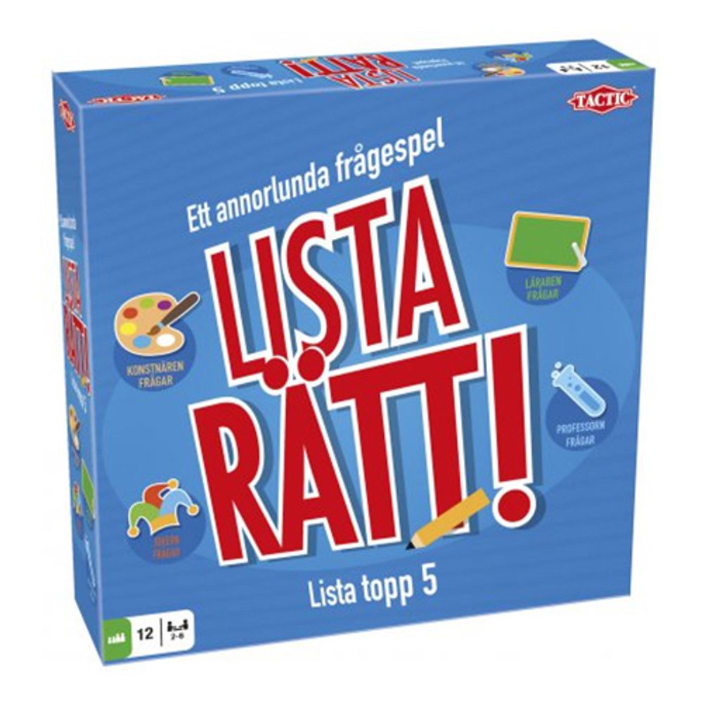 Lista Rätt Kysymyspeli