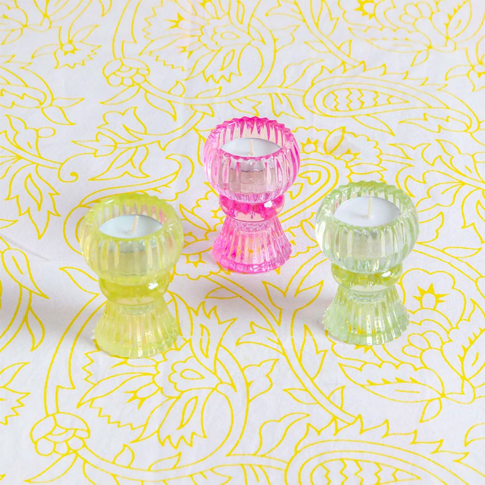 Lysholder av Glass