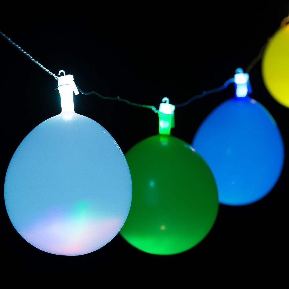 Lyskæde Balloner