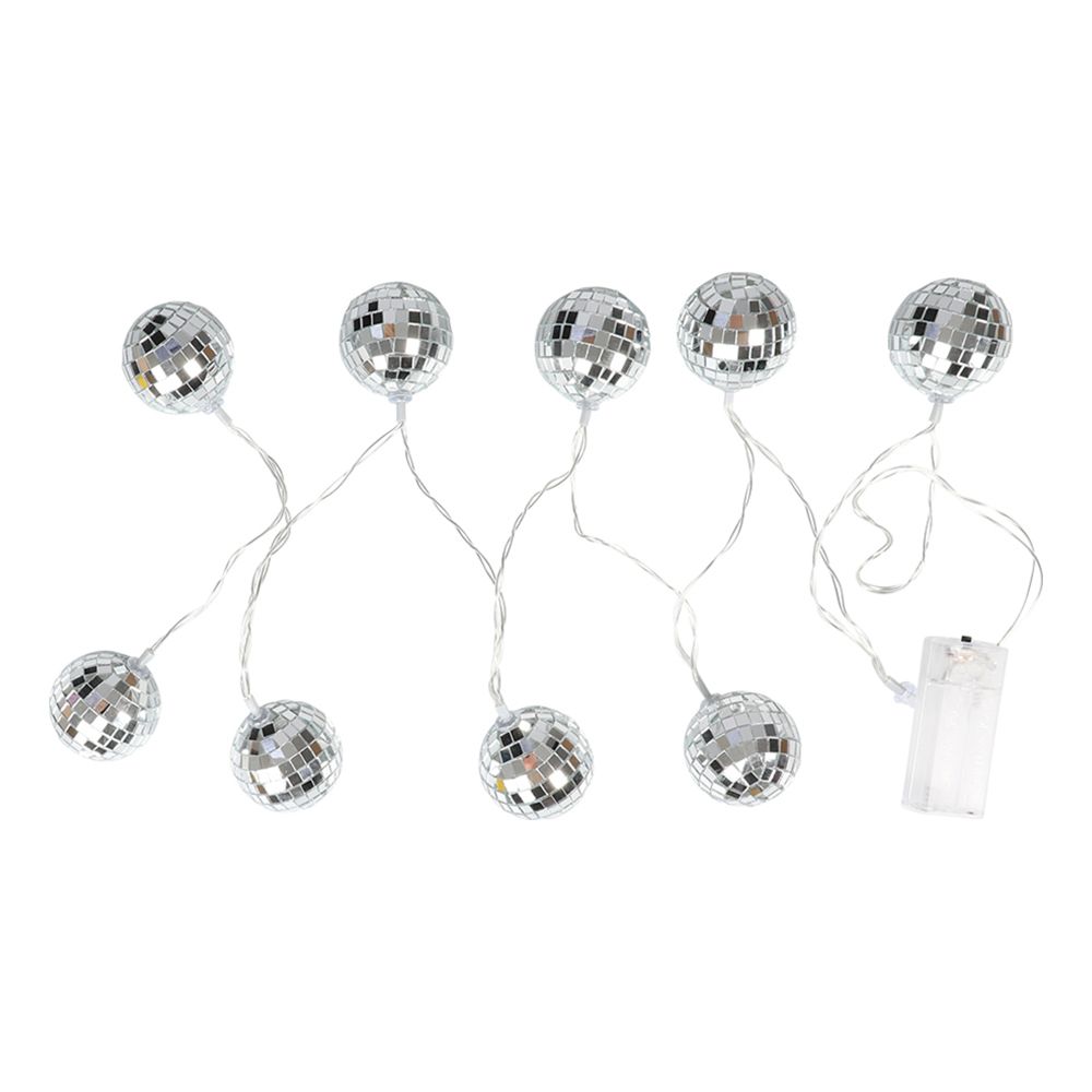 Lyskæde Discokugler