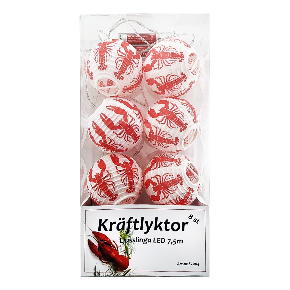 Ljusslinga Kräftor med Dill