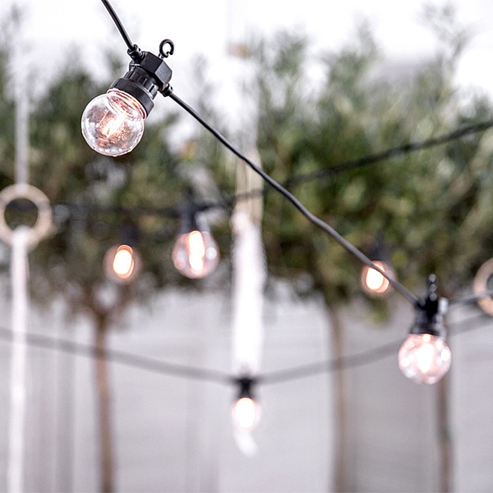 Lyslenke LED Svart