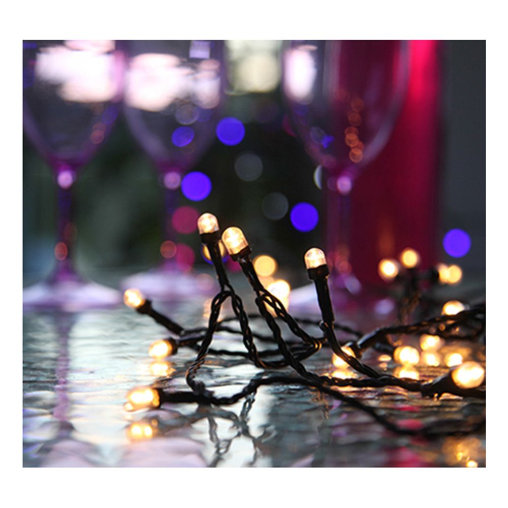 Lyslenke Party Hvit LED