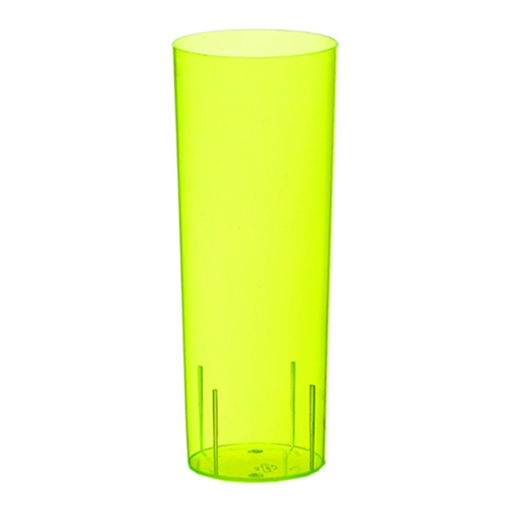 Longdrinkglas Gul i Plast