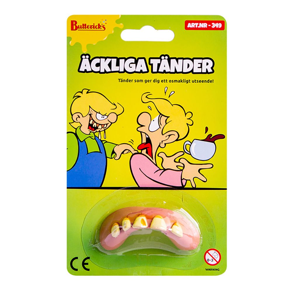 Gebis Ulækkert Gimmickprodukt