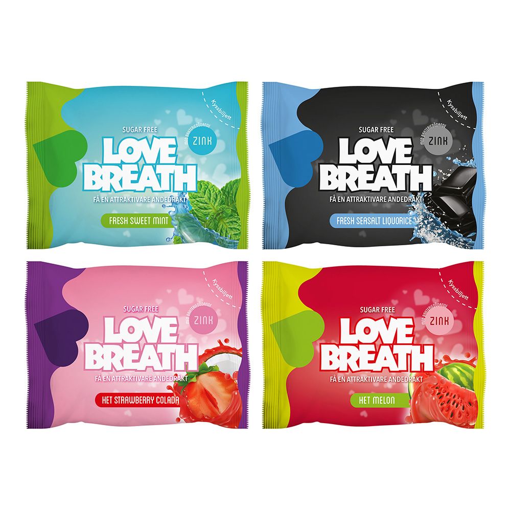 Love Breath Sugetabletter
