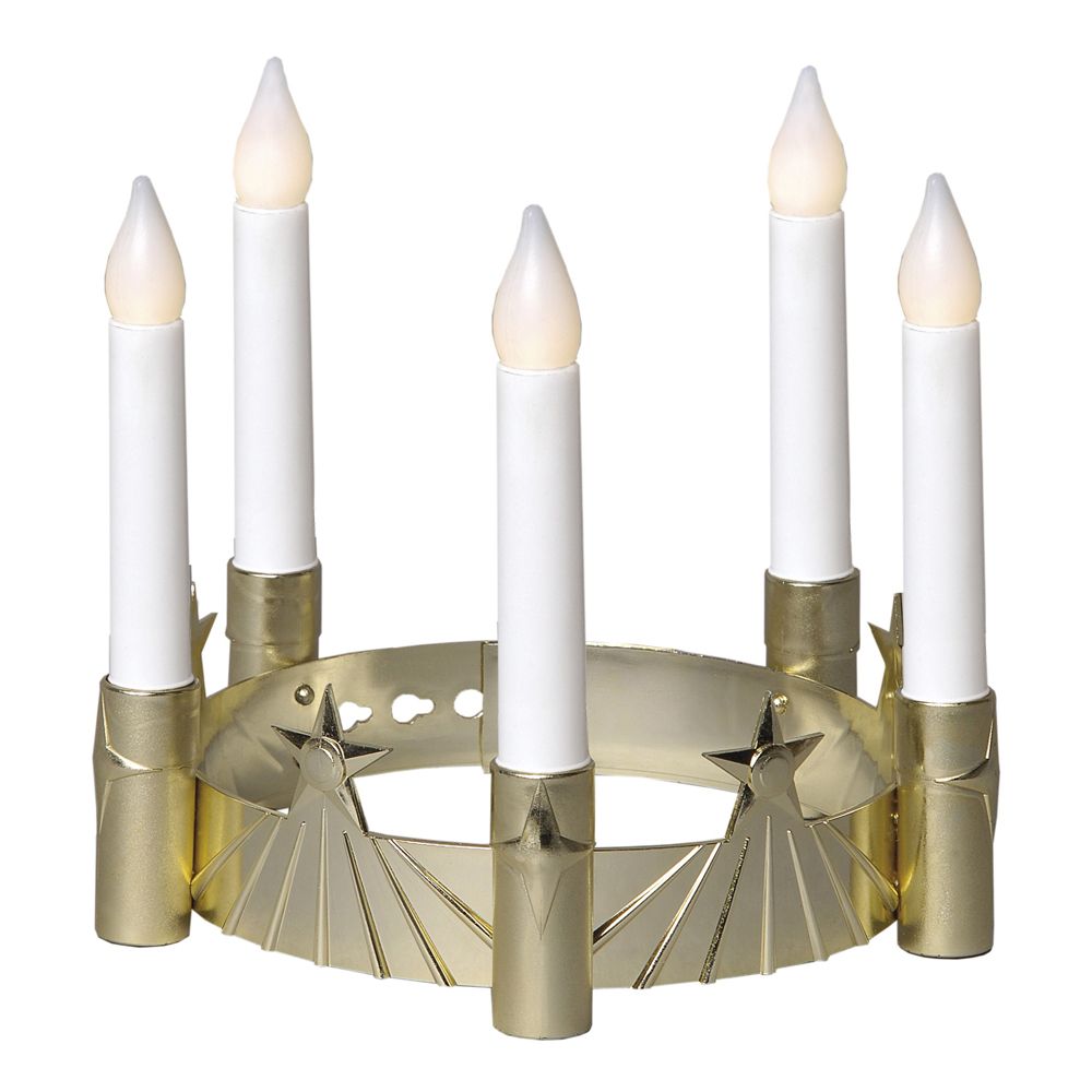 Luciakrona Guld LED