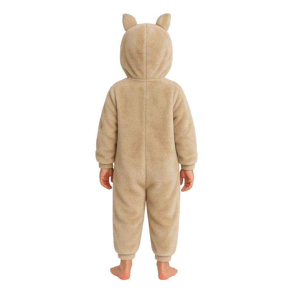 Lulu Monster Beige Onesie Børnekostume