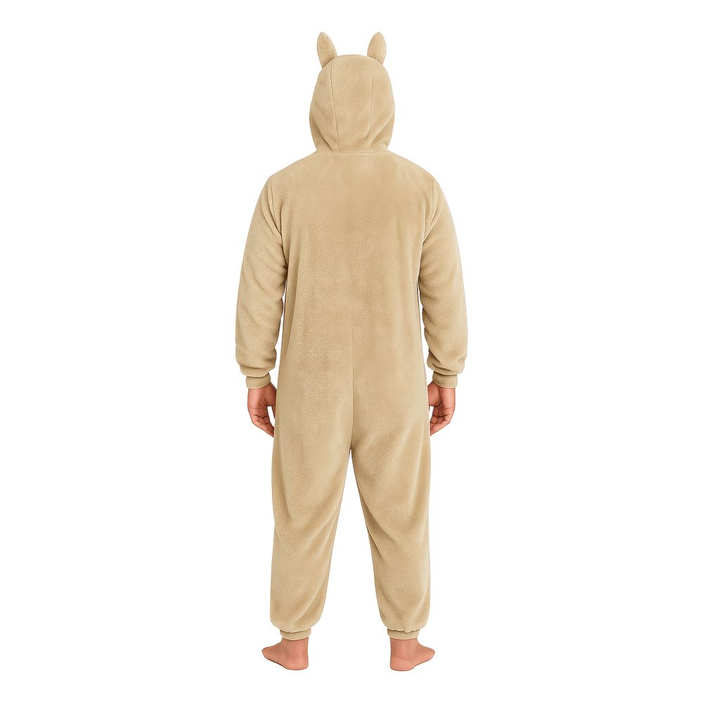 Lulu Monster Beige Onesie Herre Kostyme
