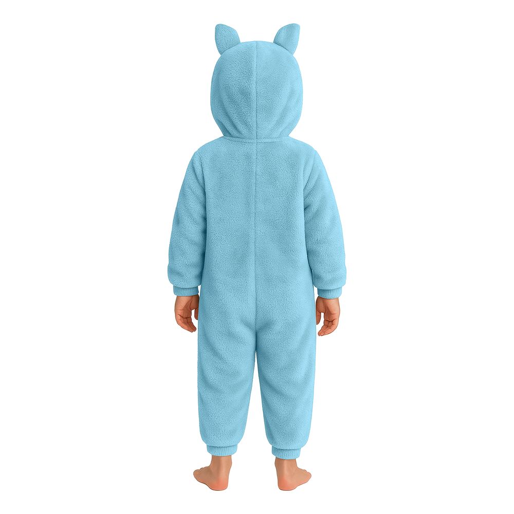 Lulu Monster Blå Onesie Børnekostume