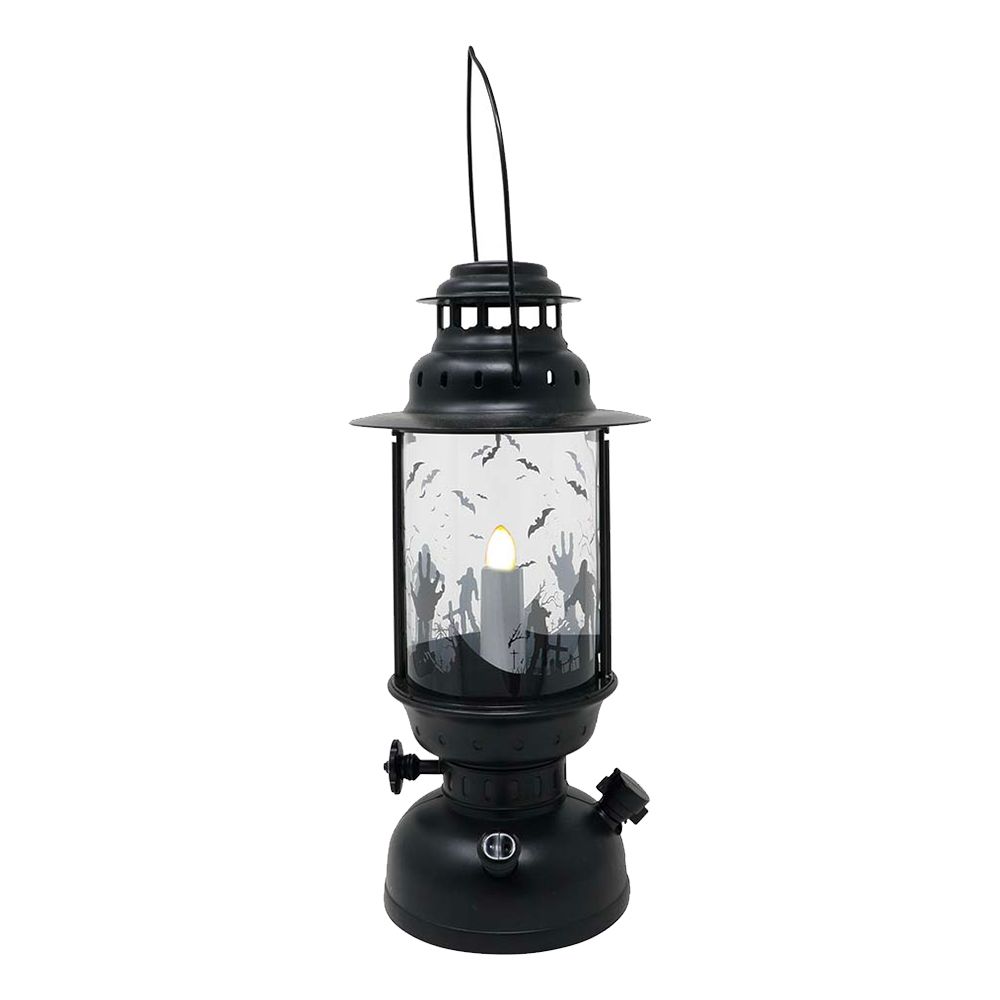 Lyslykt Halloween med LED-lys
