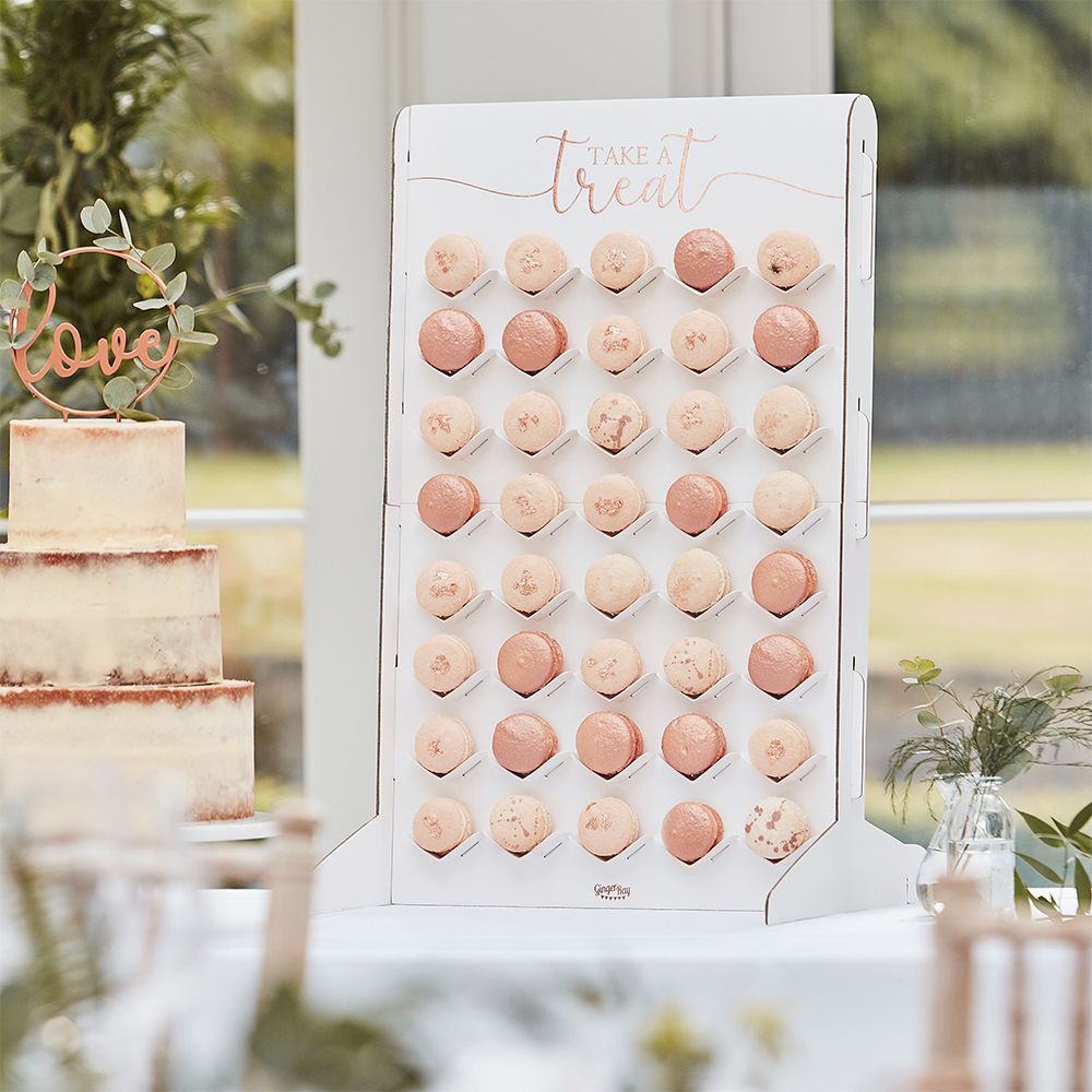 Macaron-teline Häät