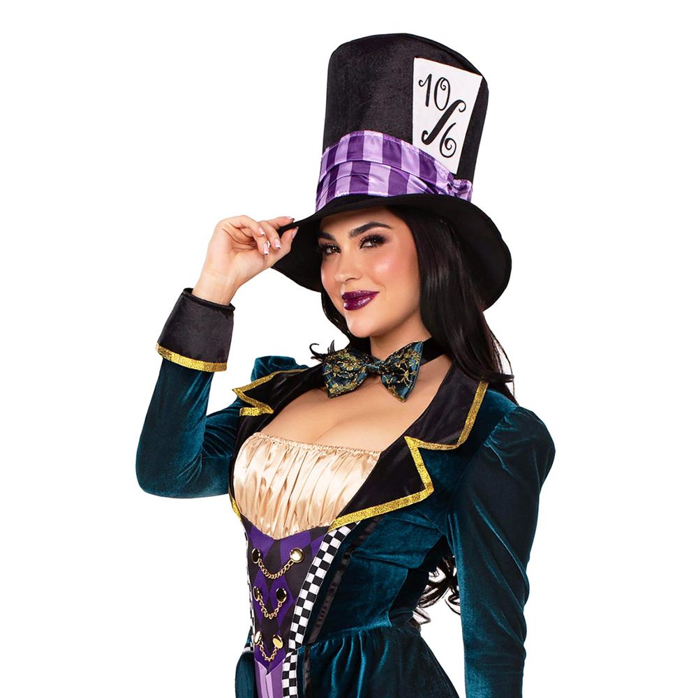Mad Hatter Jumpsuit Deluxe Kostume