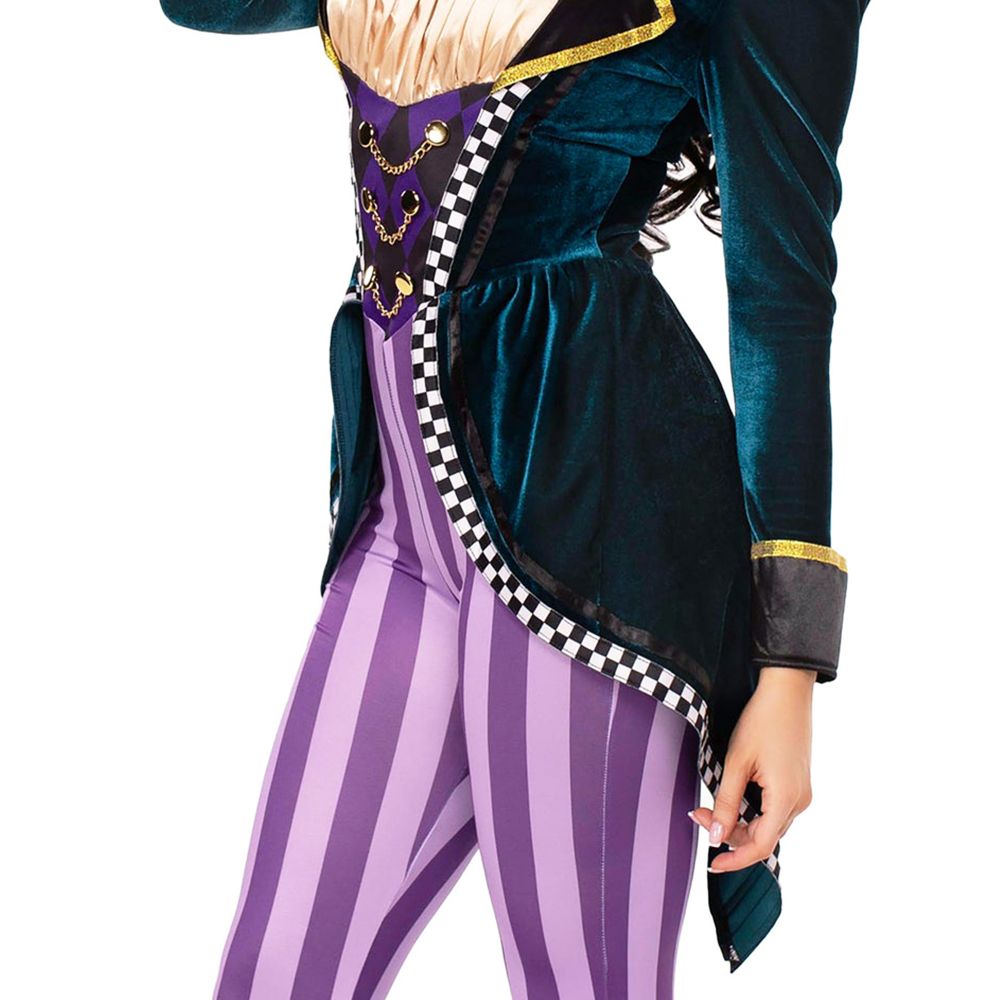 Mad Hatter Jumpsuit Deluxe Kostume