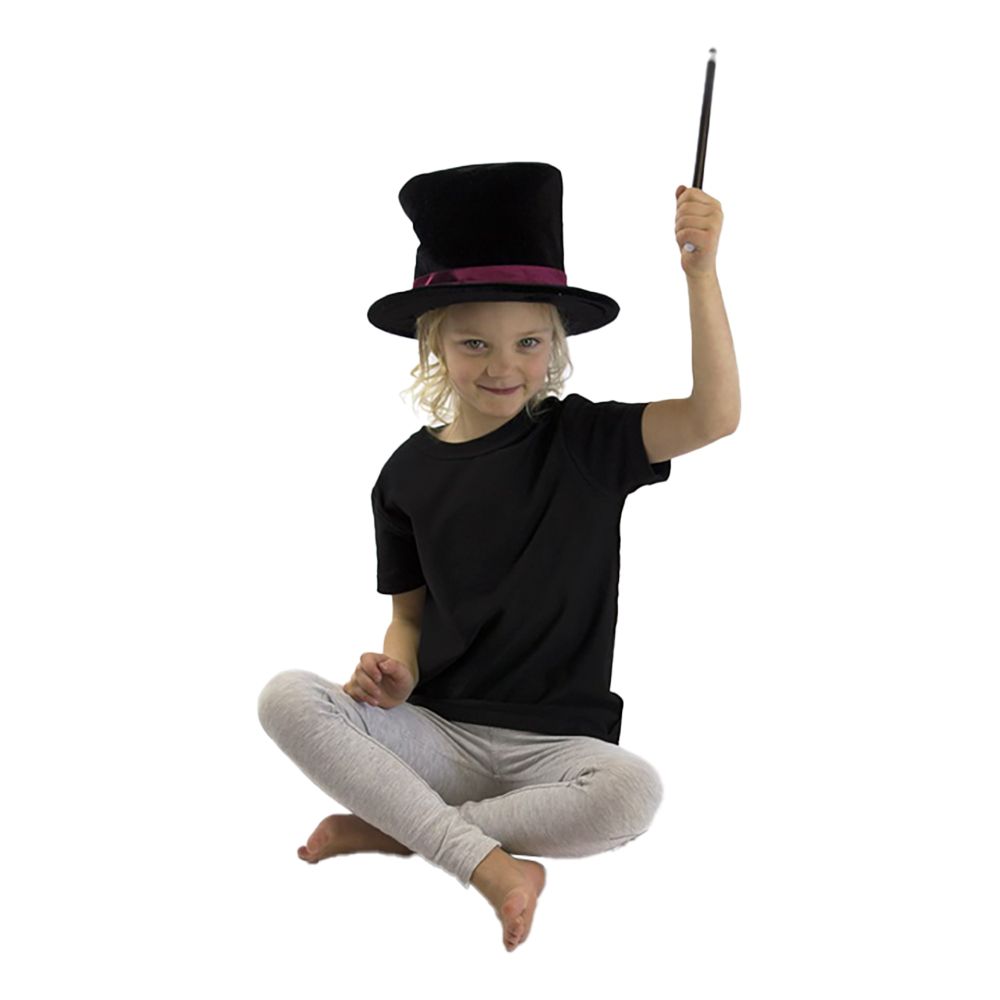 Magihatt med Kanin & Trollstav Barn