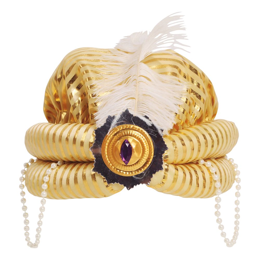 Maharaja Guld med Fjäder