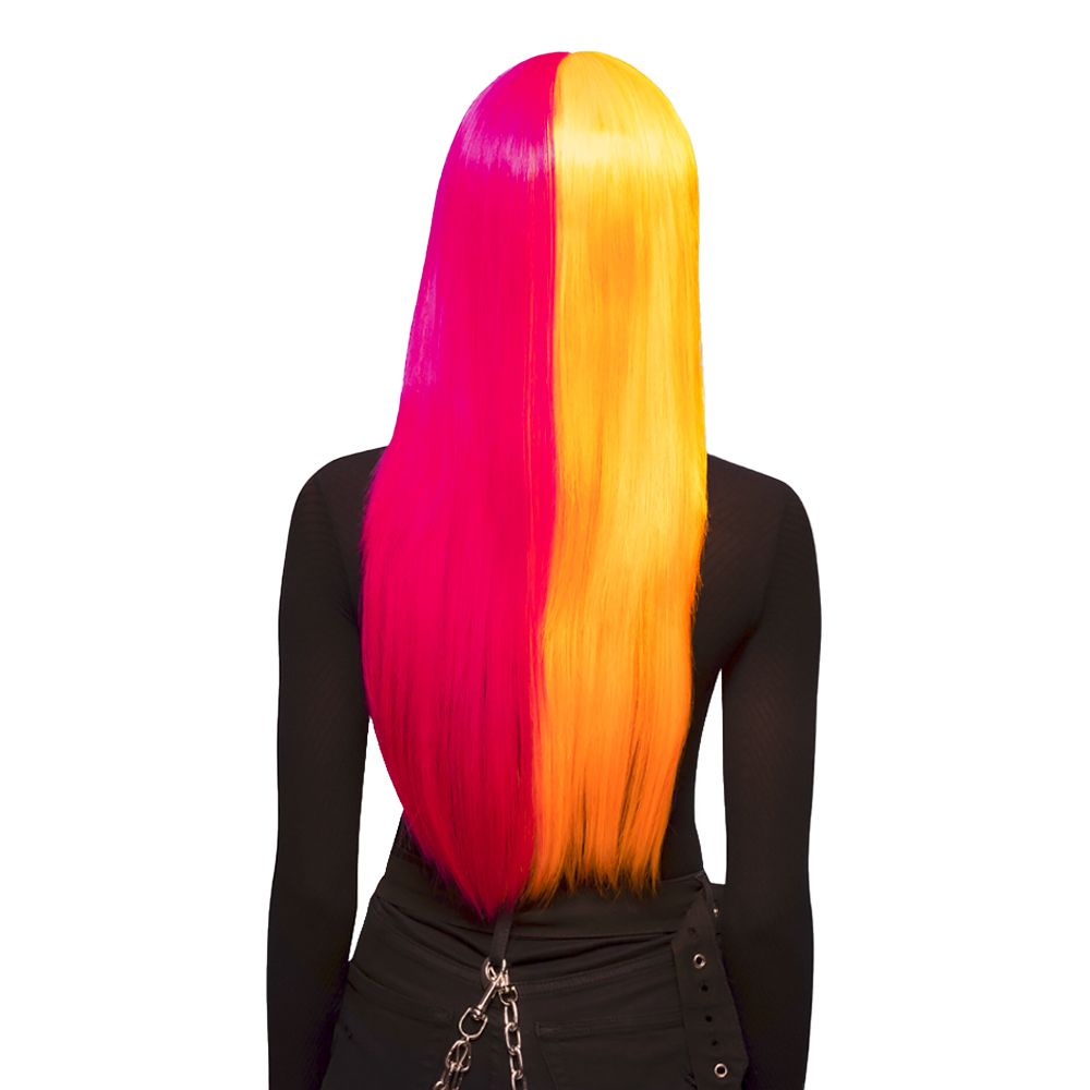 Manic Panic Candy Pop Tvåtonad Deluxe Peruk