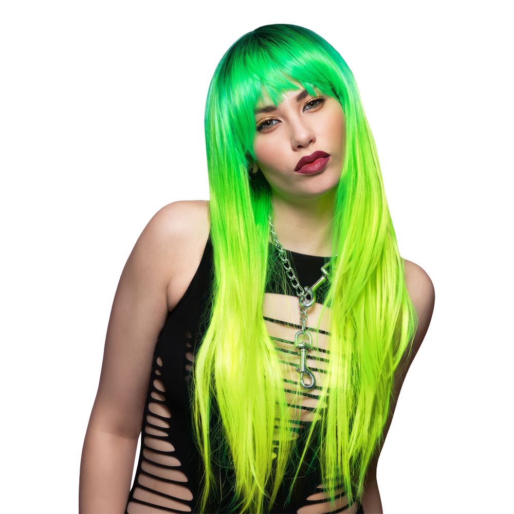 Manic Panic Sunshine Lizard Kaksisävyinen Deluxe Peruukki