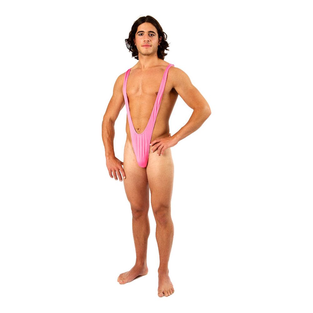 Mankini Lyserød