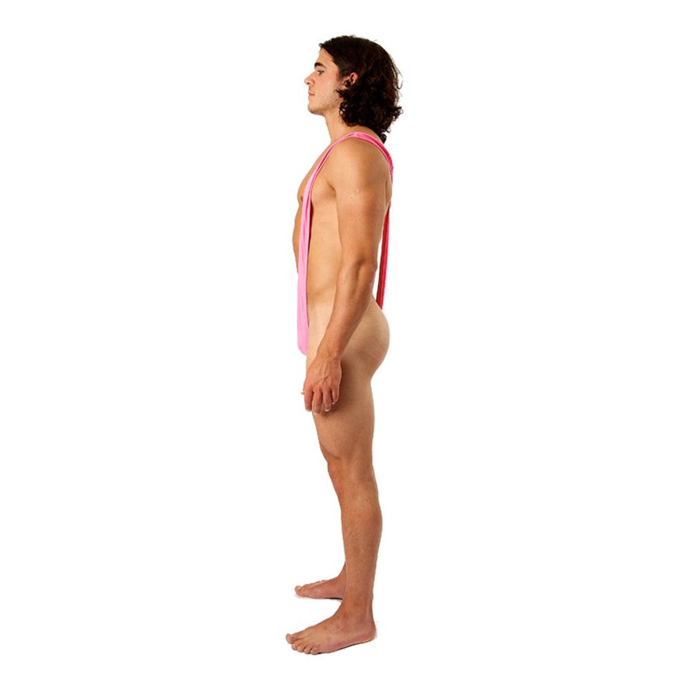 Mankini Lyserød