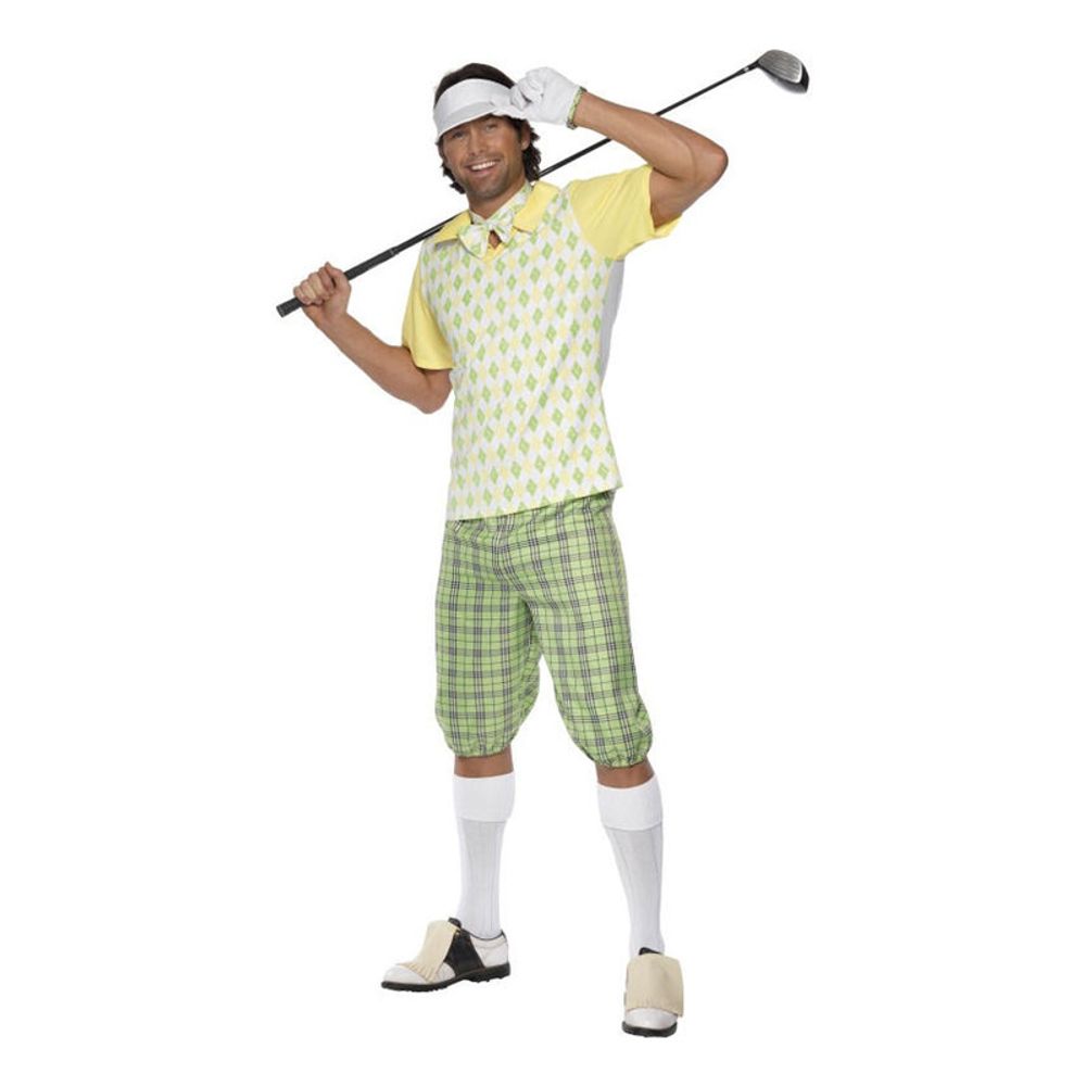 Mannlig Golfer Kostyme