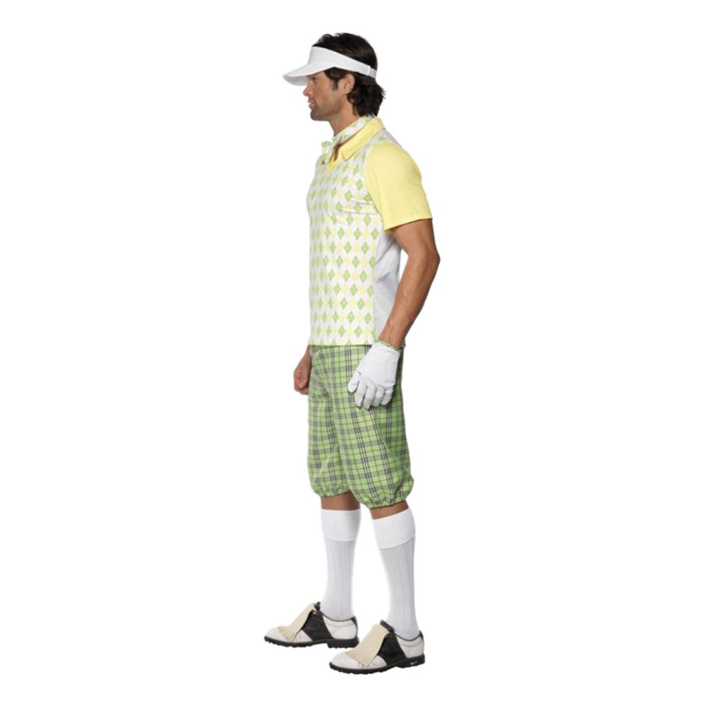 Mannlig Golfer Kostyme